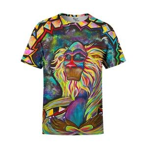 ELECTRO THREADS MEDITATING RAFIKI T-SHIRT